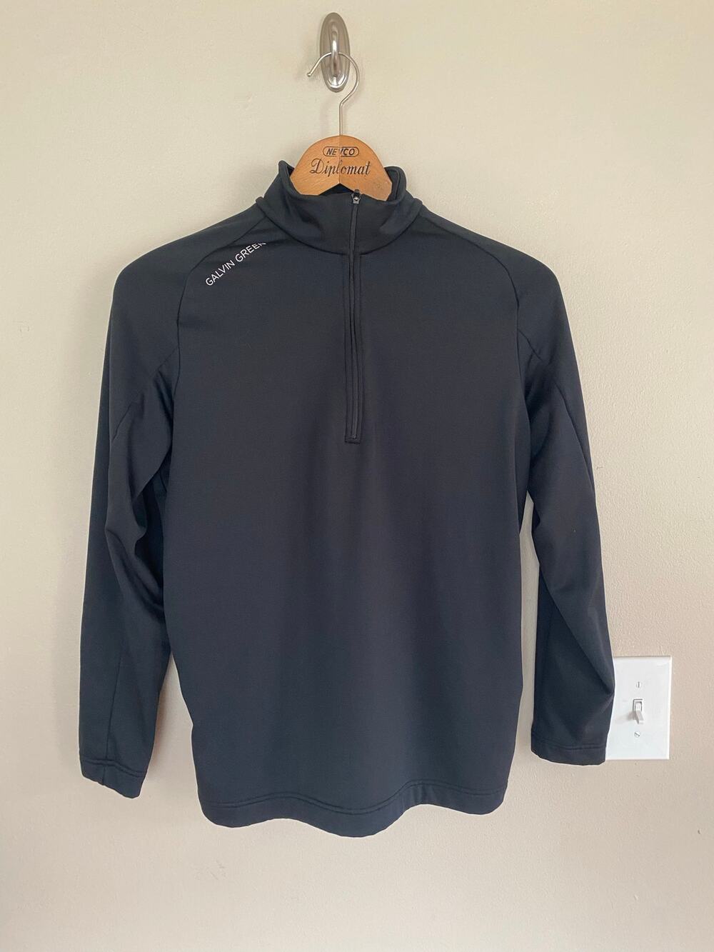 Galvin Green Drake Insula 1/4 Zip Performance Golf Pullover Mens Medium • MINT